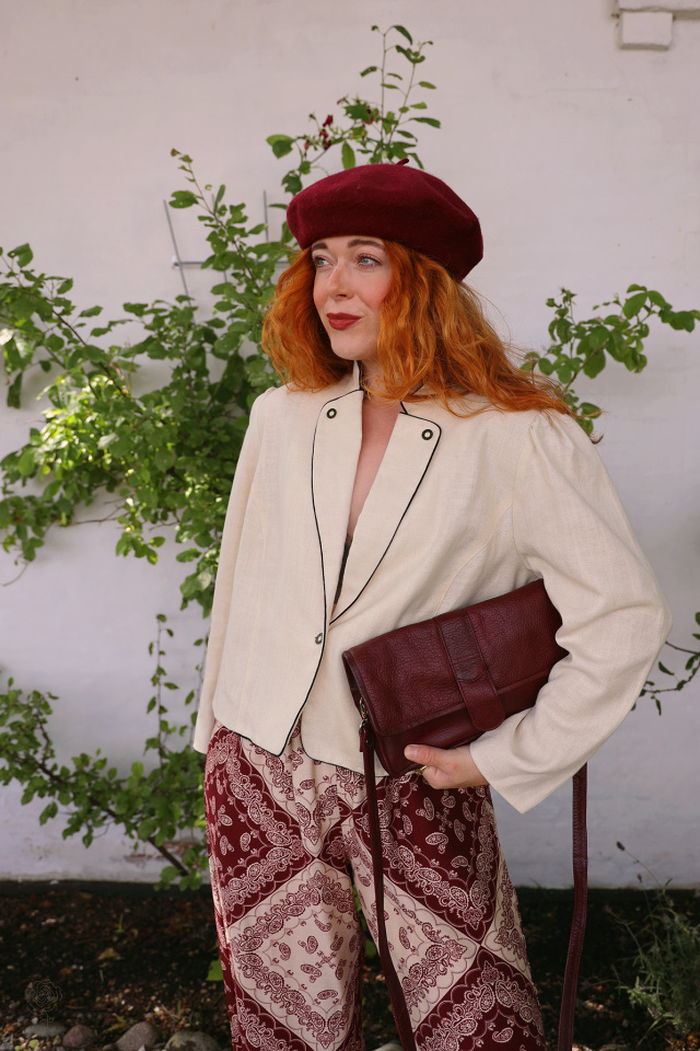 Natural Fibers Vintage Blazer | L
