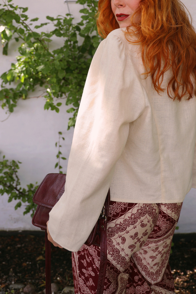 Natural Fibers Vintage Blazer | L