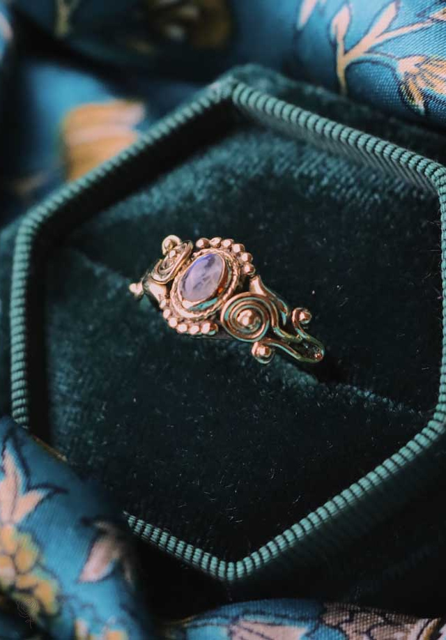 New Delicate Truly Brass Ring