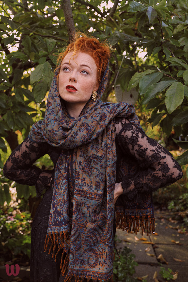 Ocean Eyes Boho Scarf &amp; Blanket 