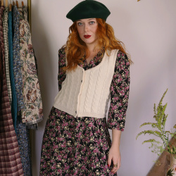 Off White Vintage Waistcoat | S