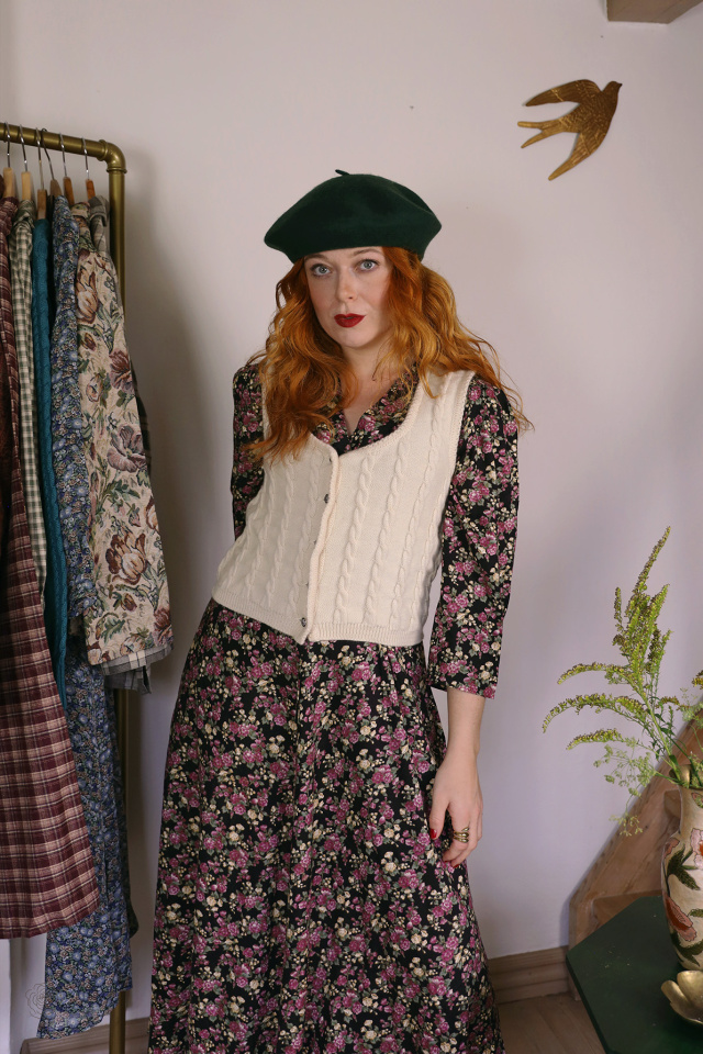 Off White Vintage Waistcoat | S