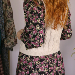 Off White Vintage Waistcoat | S