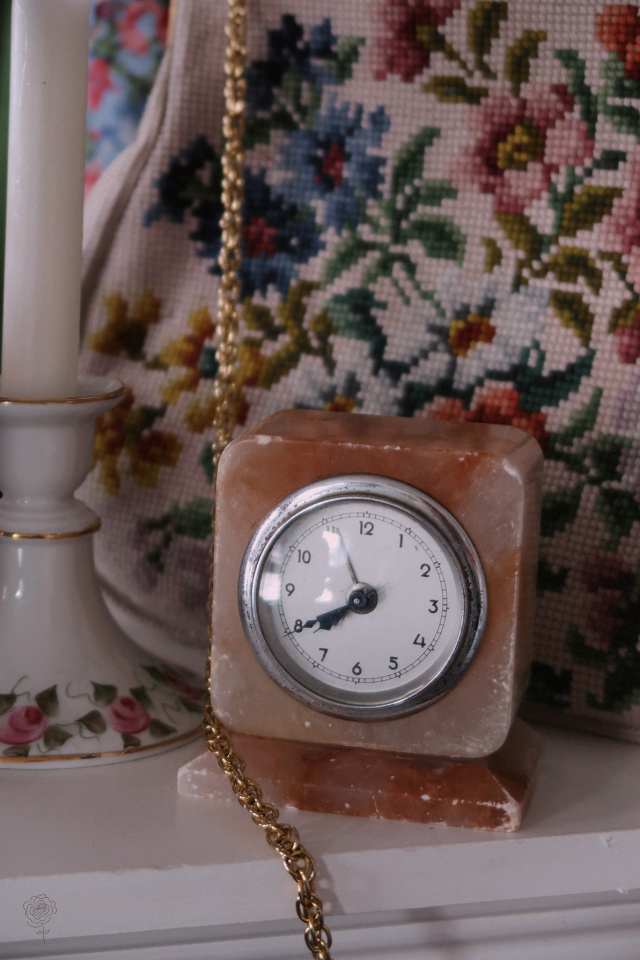 Old Marble Decorative Clock