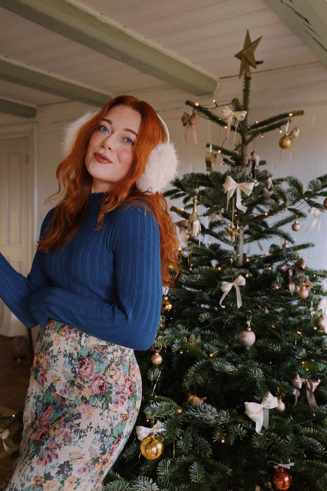 Old Petrol Comfy Blouse 