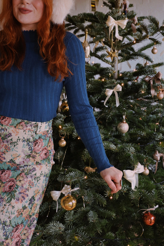 Old Petrol Comfy Blouse 