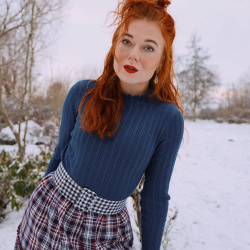 Old Petrol Comfy Blouse 