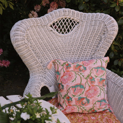 One With Big Flowers Pillow Case 