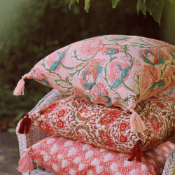 One With Pink Flowers Pillow Case 