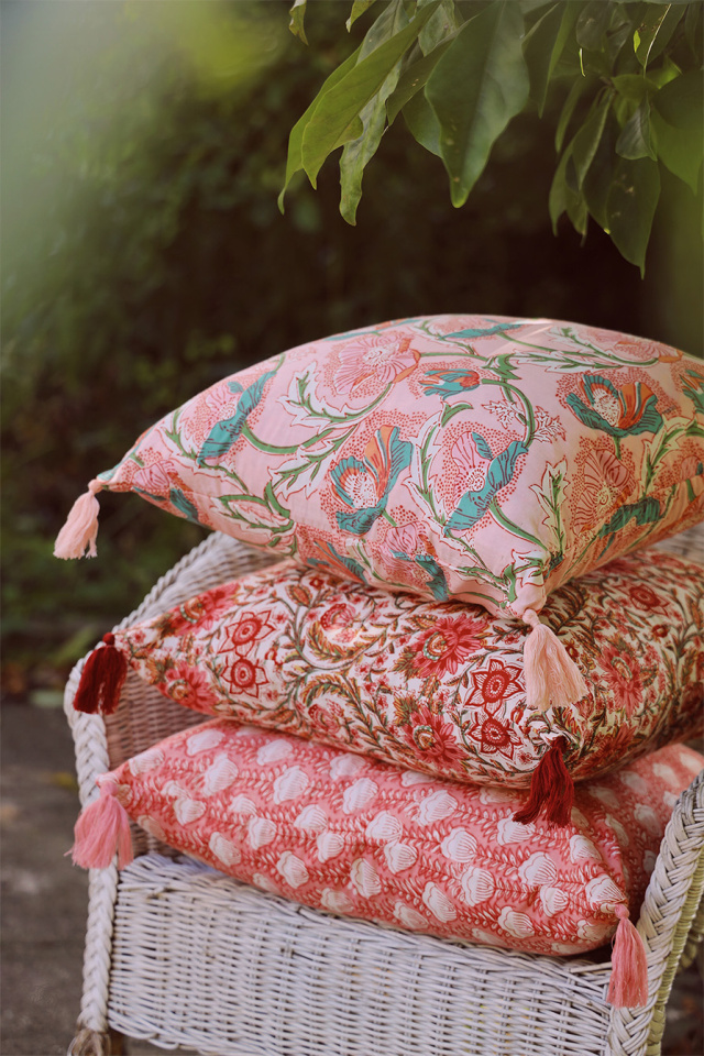 One With Pink Flowers Pillow Case 