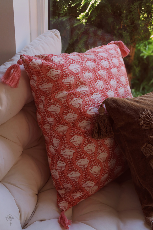 One With Pink Flowers Pillow Case 