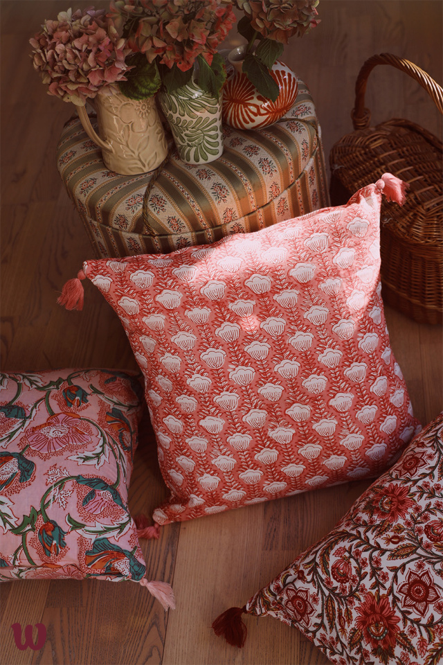 One With Pink Flowers Pillow Case 