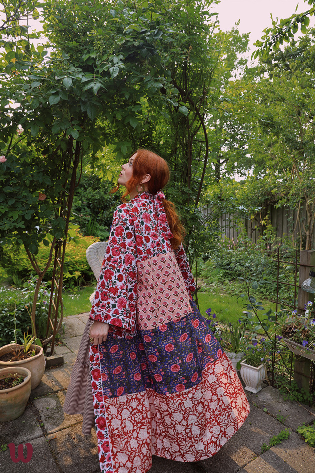 One With The Wildflowers | Red Kimono