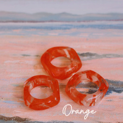 Bold Statement Plastic Rings 