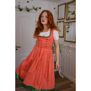Peachy Austrian Vintage Dress | S