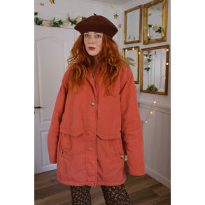 Peachy Autumn Vintage Jacket | L