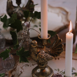 Bird on Pedistal Candleholder