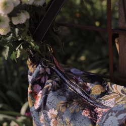 Peony Floral Slouch Bag