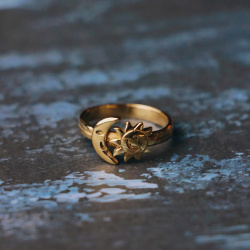 Perfect Partnership Brass Ring