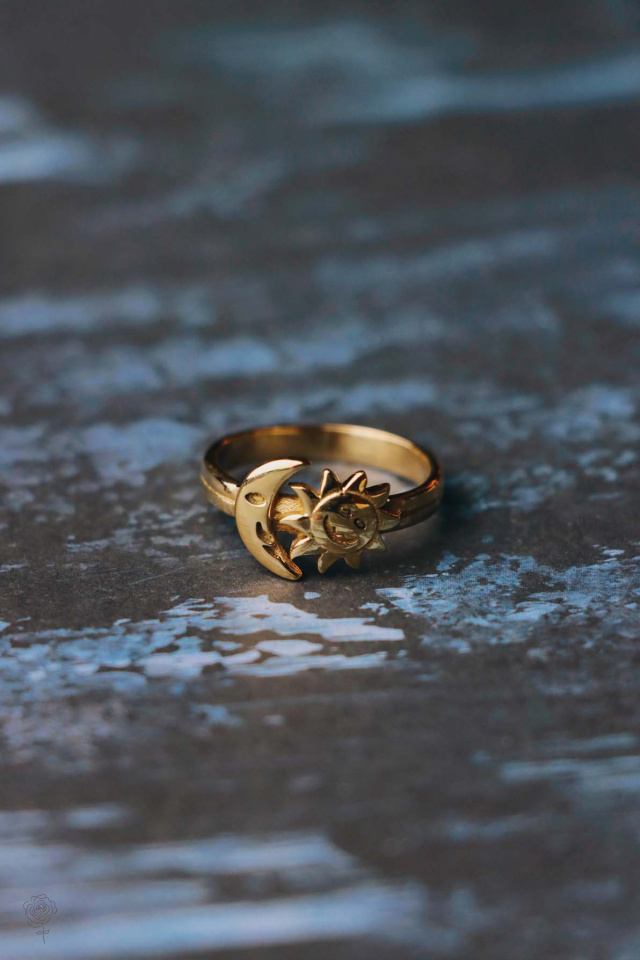 Perfect Partnership Brass Ring