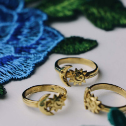 Perfect Partnership Brass Ring