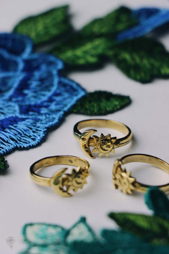 Perfect Partnership Brass Ring