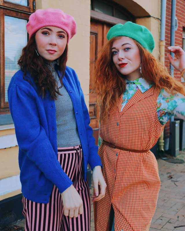 French Kiss Pink Beret 