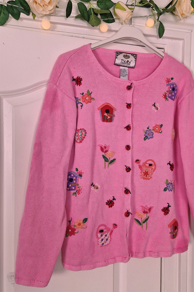 Oli | Pink Cardigan 