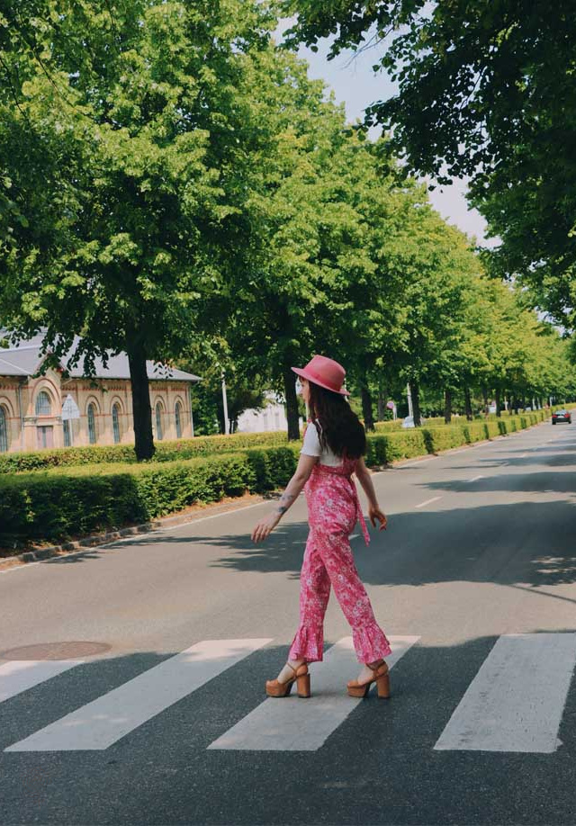 Pink Yvonne Dungarees