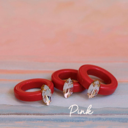 Bold Statement Plastic Rings 