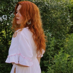 Pink Boho Sola Maxi Dress 