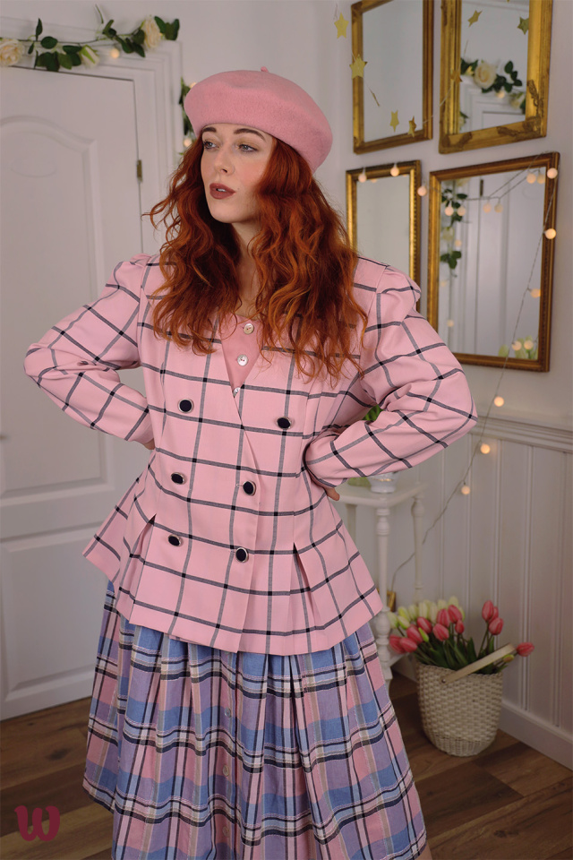 Class Pink Vintage Blazer | XL