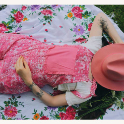 Pink Yvonne Dungarees