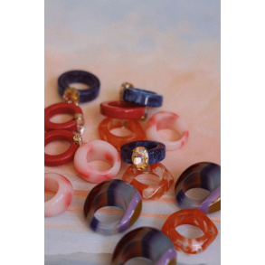 Bold Statement Plastic Rings 