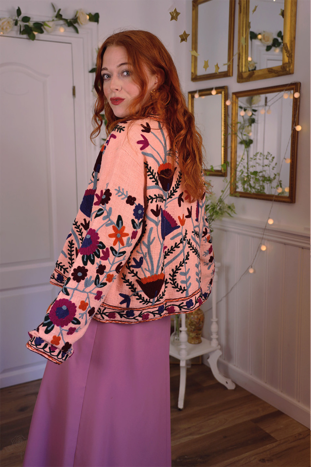 Elegant Plum Vintage Maxi Skirt | M