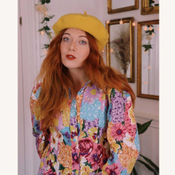 Pure Sunshine Yellow Beret 