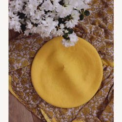 Pure Sunshine Yellow Beret 