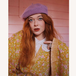 French Kiss Lilac Beret