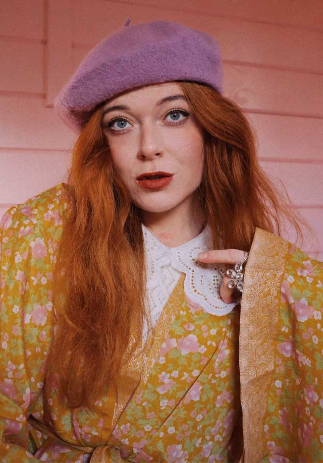 French Kiss Lilac Beret