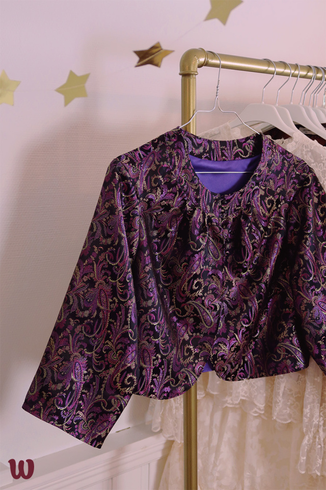 Purple Paisley Boreo | M