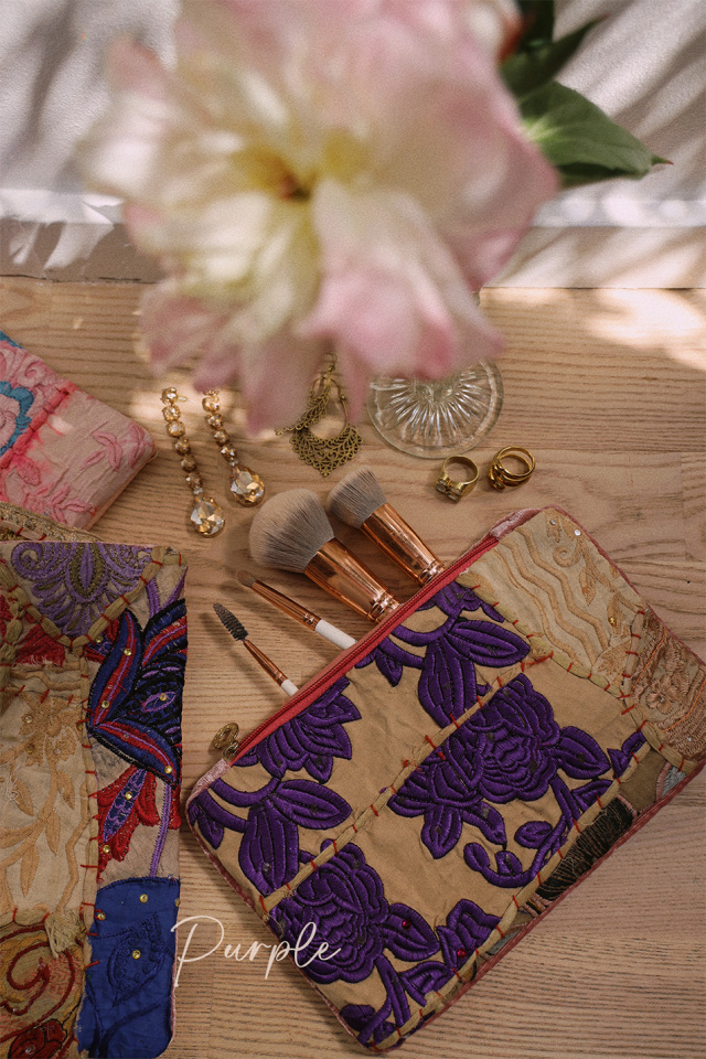 One Of A Kind Recycled Pouch