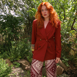 Redish Brown Vintage Blazer | S