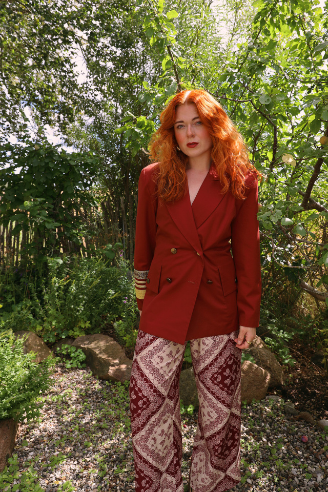 Redish Brown Vintage Blazer | S