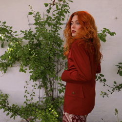Redish Brown Vintage Blazer | S