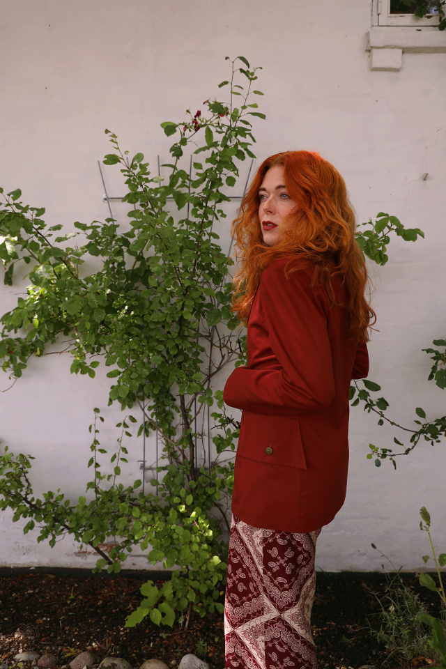Redish Brown Vintage Blazer | S