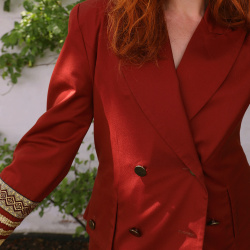 Redish Brown Vintage Blazer | S