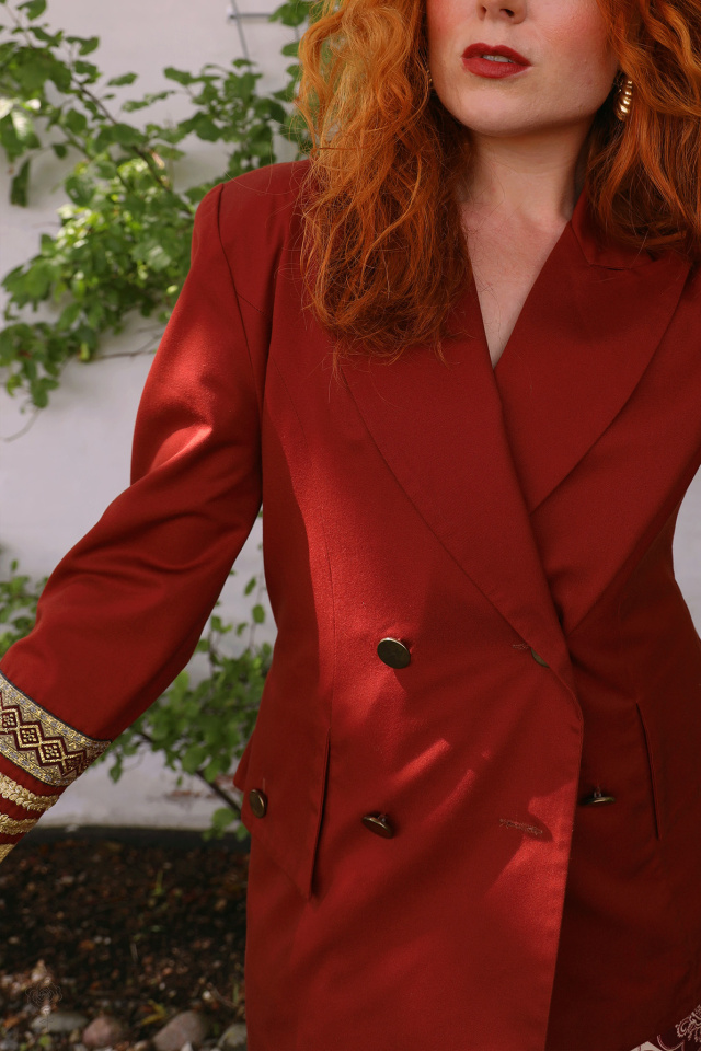 Redish Brown Vintage Blazer | S