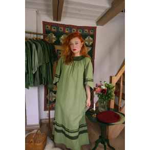 Redyed 70's Maxi Kaftan Dress | S/M