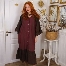 Redyed Burgundy Unnamed Dress Design | L