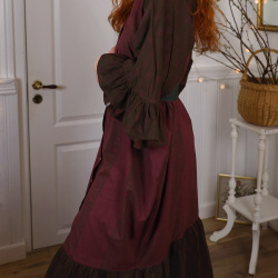 Redyed Burgundy Unnamed Dress Design | L